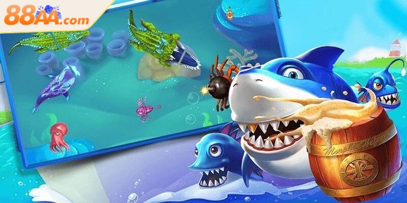 Tận dụng các vật phẩm hỗ trợ để có cơ hội thắng lớn trong săn cá Long Vương